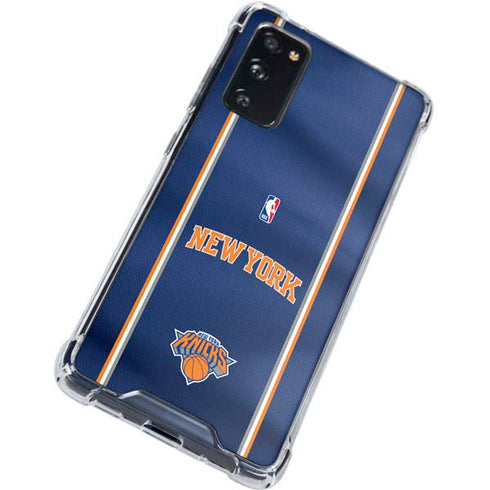 NBA New York Knicks Jersey Galaxy S20 FE Clear Case